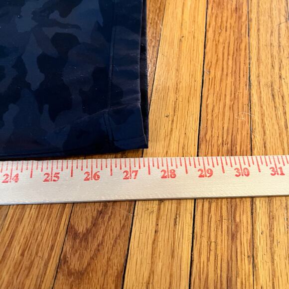 Lululemon Keep Moving 7/8 Pants Womens 10 Hi Rise Camo Black Gray - Picture 10 of 11